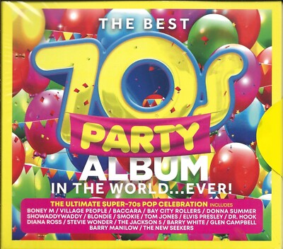 VARIOUS The Best 70s Party Album In The World...Ever! (3CD, Sony Music #5395411)