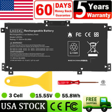 LK03XL Battery for HP ENVY X360 15-BP 15M-BQ 17-AE L09281-855 916814-855 55.8Wh