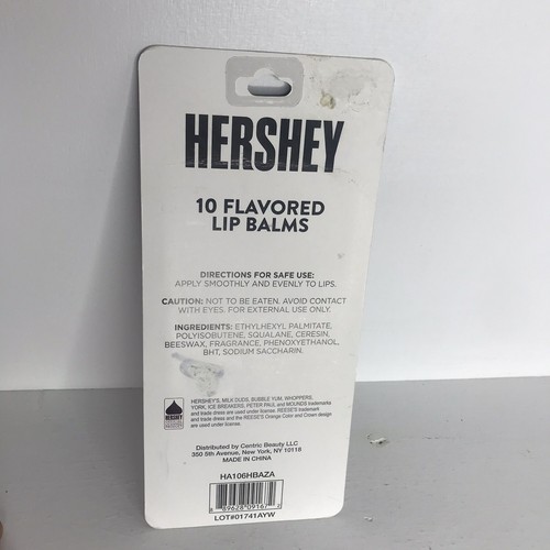 Hershey 10 Flavored Lip Balms (Mounds, York, Whoppers, Bubble Yum, Reese's) - Picture 6 of 6