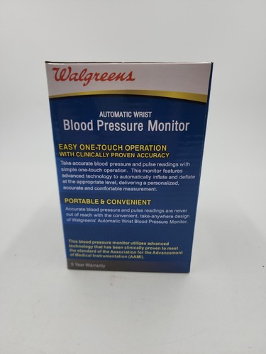 Easy One-touch Digit Blood Pressure Wrist Automatic Monitor Cuff  - Picture 4 of 24
