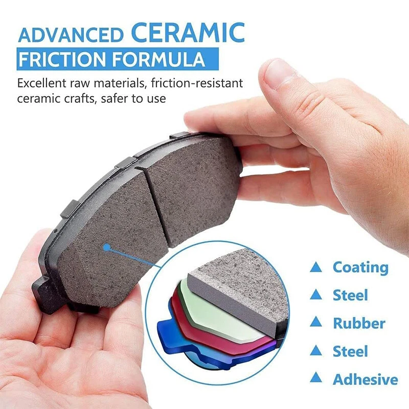 Совершенно новые передние и задние керамические тормозные колодки для Chevrolet Corvette 1997-2010 - Изображение 4 из 4