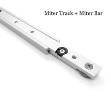 T-Track Miter Groove Slider Bar Table Saw Gauge Work Bench Woodworking Tools