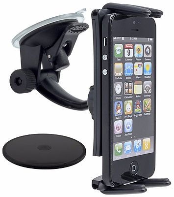 Arkon Window or Dash Suction Cup Mount for Galaxy S20 S10 S9 Note