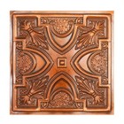 faux tin ceiling tiles interior pvc wall panels PL11 Archaic copper 10pcs
