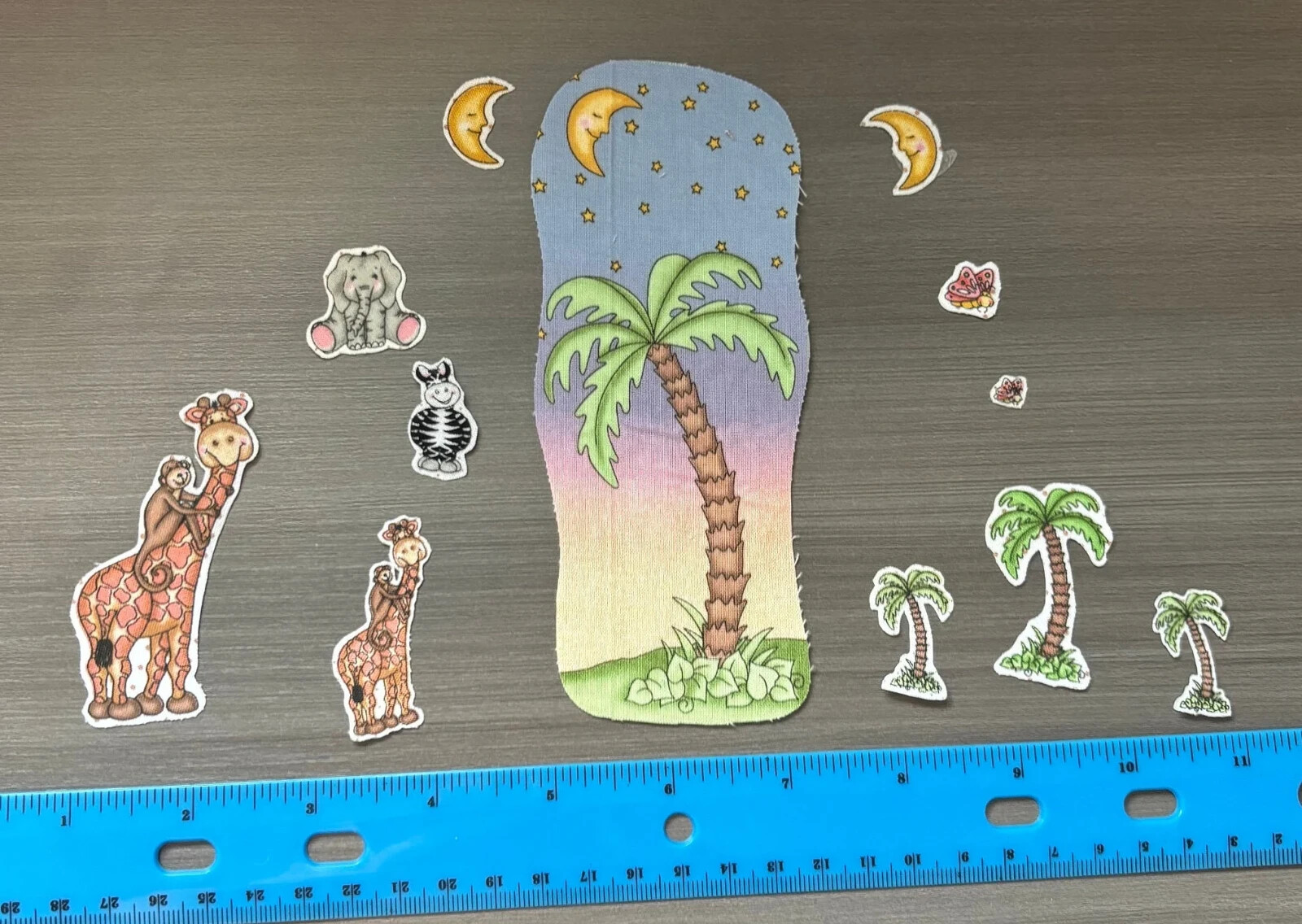 Bamboozle Friends with the Palms Iron on Fabric Appliques PreCut eBay