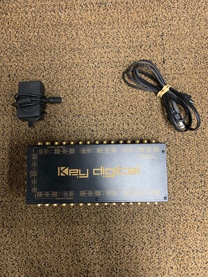 KEY DIGITAL HD VIEW 12 PLUS COMPONENT VIDEO DISTRIBUTION AMPLIFIER