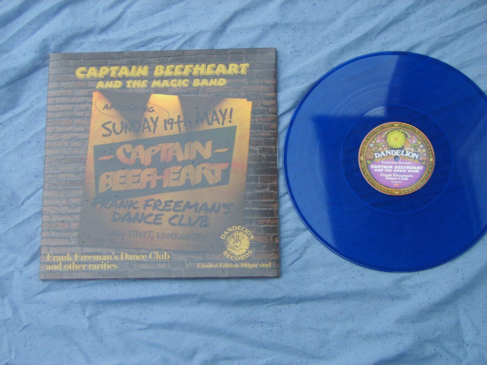 Captain Beefheart - Frank Freeman's Dance Club NEW 12" BLUE 180G VINYL LP 