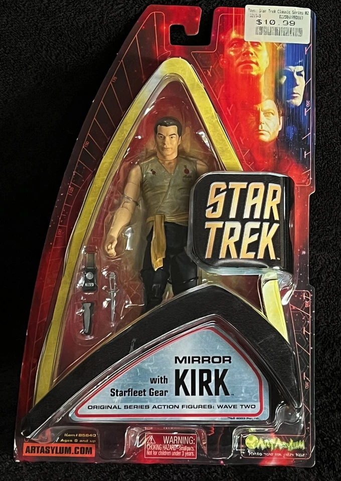 MIRROR KIRK • CARDADO • STAR TREK LA SERIE ORIGINAL • DIAMOND SELECT Foto 3 de 3