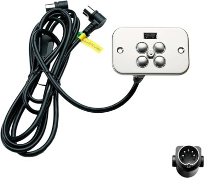 Raffel CTR UR2 08 BA Power Recliner Lift Chairs 5 Button 5 Pin Switch with USB