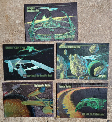 1992 Star Trek Master Series 1 Trading Card eChase Cards- Set or Singles