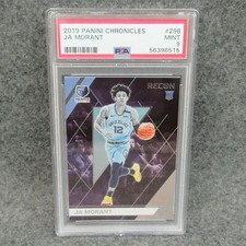 2019-20 Panini Chronicles Recon Ja Morant RC Rookie PSA 9 Grizzlies Star #298