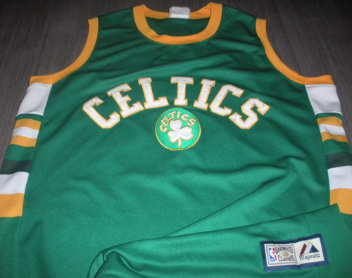 CAMISETA CLÁSICA DE MADERA DURA CON LICENCIA OFICIAL FIRMADA POR DAVE COWENS BOSTON JSA/COA - Imagen 2 de 2