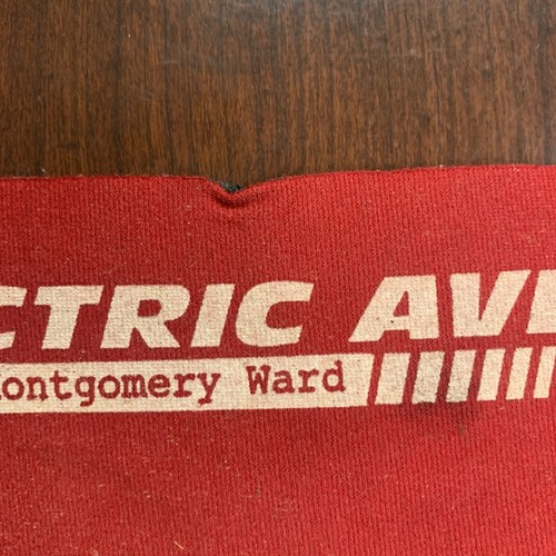 Vintage Montgomery Ward Electric Ave Mouse Pad - Bild 3 von 9