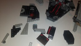 LEGO STAR WARS 75190 first order star destroyer INCOMPLETE spare parts READ