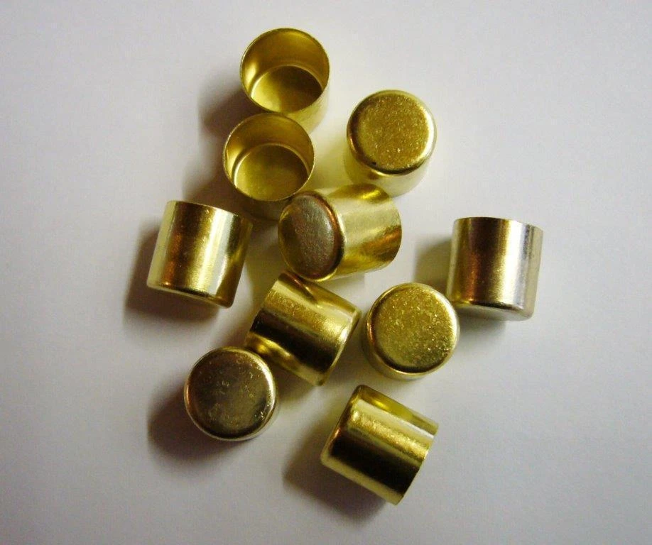 ANDERE 10 Seilendkappen/Messing 6mmx7mm