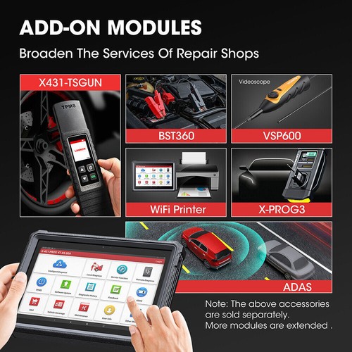 2025 LAUNCH X431 PRO 5 Car Diagnostic Tool OBD2 Scanner E.CU Online Programming - Picture 4 of 12