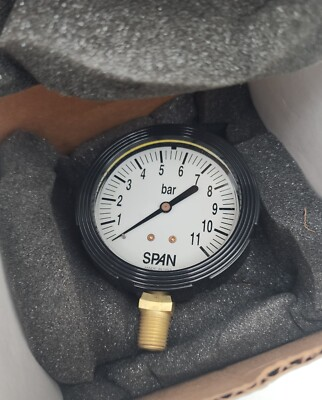 #ad #ad SPAN INSTRUMENTS LFS 210 11 BAR G Pressure Gauge LFS21011BARG $34.79