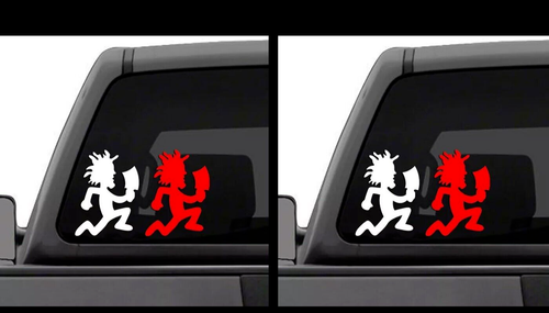 Get Four - Hatchetman - Psychopathic Record Decals - ICP - Insane Clown Posse - 第 1/1 張圖片