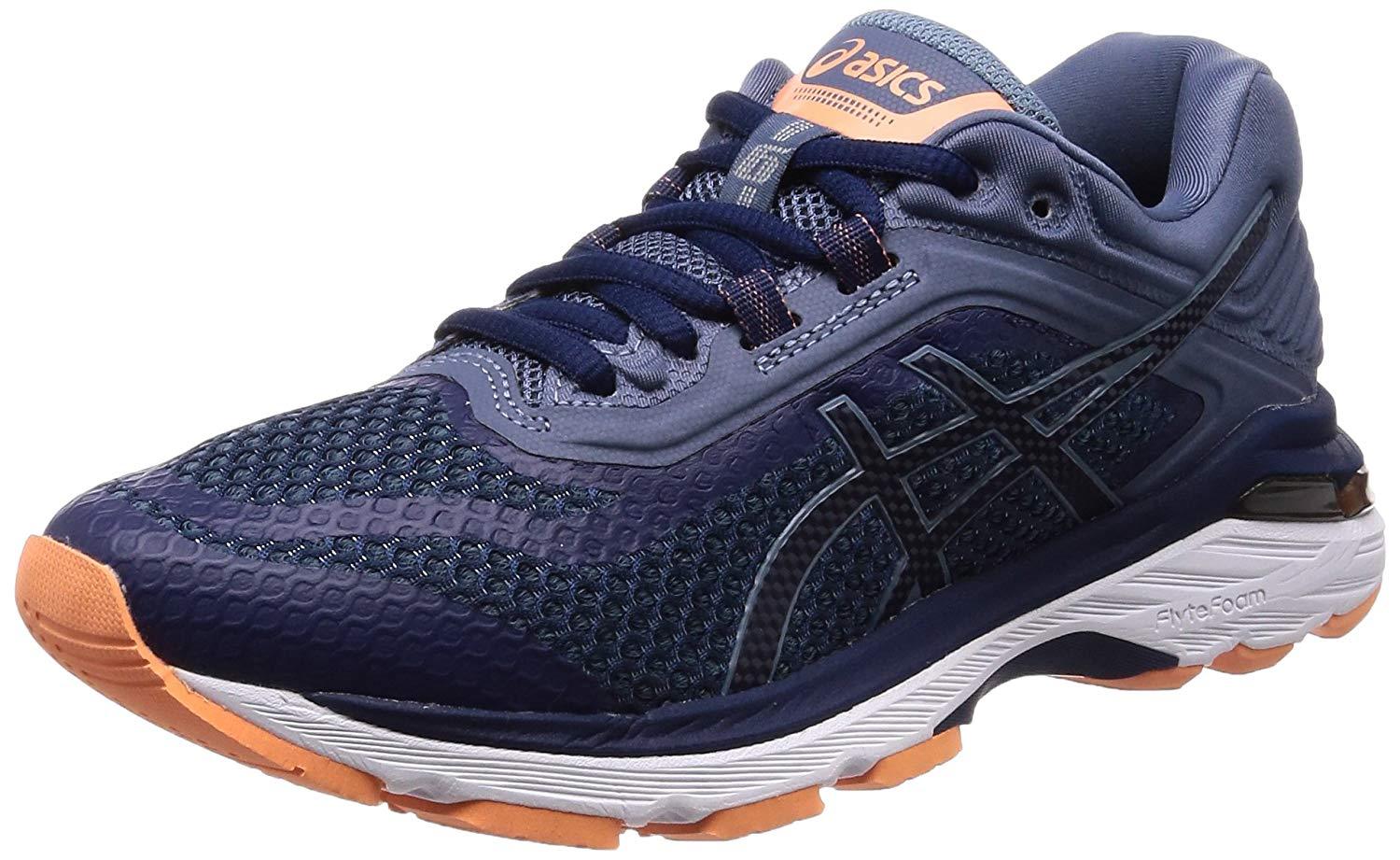 Zapatos De Entrenamiento Asics Dama GT-2000 New York 6 TJG777 US7 Azul Índigo (24 Cm) Zapatos De Entrenamiento Asics Dama GT-2000 New York 6 TJG777 US7 Azul Índigo (24 Cm)