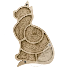 Wonderland Crafts Bead organizer with transparent cover FLZB-036