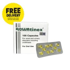 100 Caps Rowatinex For Renal  Urinary Tract and Stones Pee Function