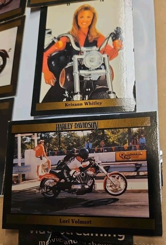 LOTE DE 10 TARJETAS DE COLECCIONISTA HARLEY DAVIDSON MOTOCICLETAS USADAS - Imagen 5 de 11