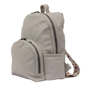 pink lining backpack