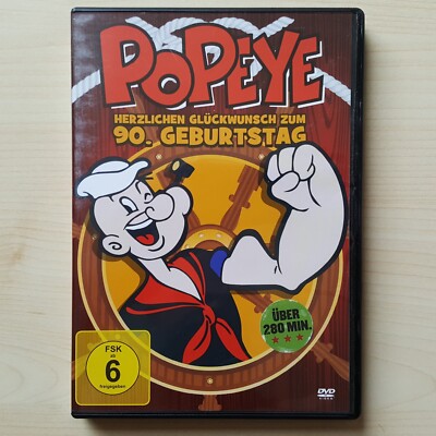 Popeye Herzlichen Glückwunsch zum 90. Geburtstag DVD in Hülle