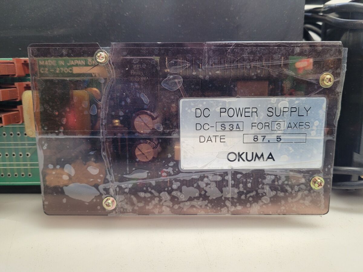 OKUMA DC POWER SUPPLY DC S3A 3 AXIS USED FREE SHIPPING USA OKUMA DC POWER SUPPLY DC S3A 3 AXIS USED FREE SHIPPING USA