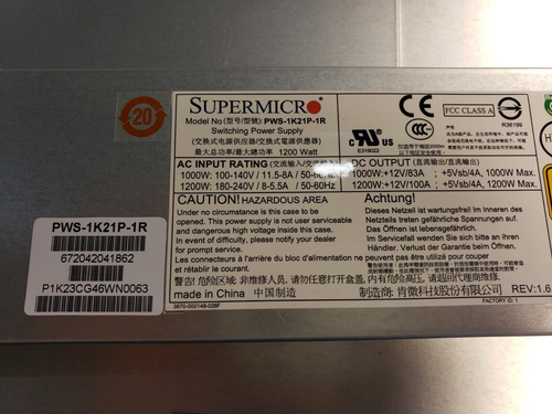 Nimble Storage ES1 Expansion Shelf ES1-H45B 2x PSU 1x 960GB SSD 15x 2TB SAS HDD - Picture 10 of 10