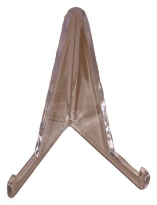 Case / 500 Unfoldable Clear Baseball Trading Card Small Plastic Stands props