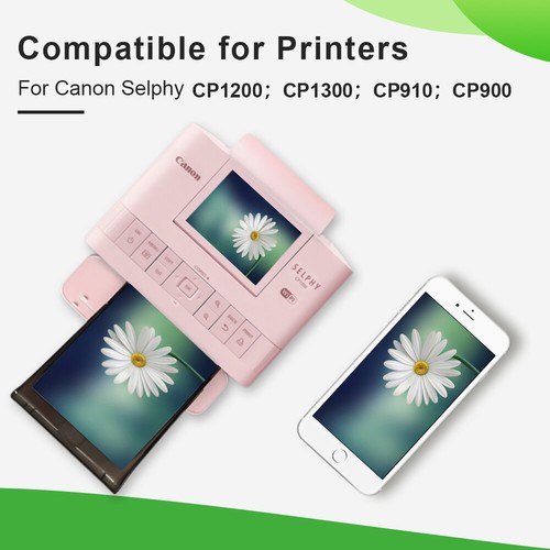 4PK kompatybilny z drukarkami fotograficznymi Canon KP-108IN RP-108IN Ink Selphy seria CP - Zdjęcie 3 z 10