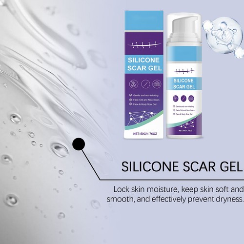 Advanced Scar Gel 1.76Oz(50G), Silicone Scar Gel, Scar Cream for Surgical Scars - Picture 5 of 12