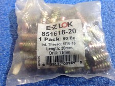 e-z lok 5/16"-18, Einsatz für Holz (50 Stück) 4 verkauft