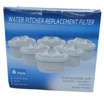 WASSERKRUG ERSATZFILTER 6ER-PACK VERPACKT. S41A
