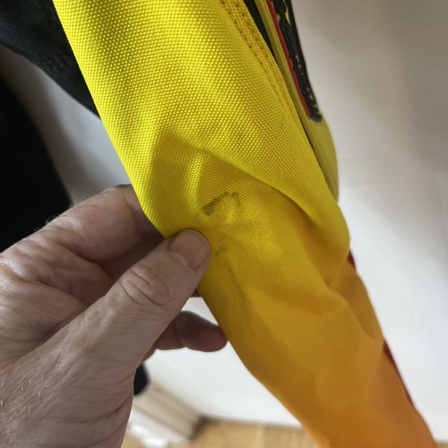Fly Racing Kinetic Vector Pants Size 28 Black Red Yellow MX BMX ATV - Picture 10 of 12