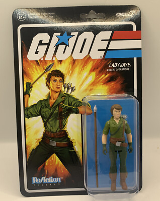 GI JOE Retro Collection 2022 Figurine Lady Jaye Hasbro