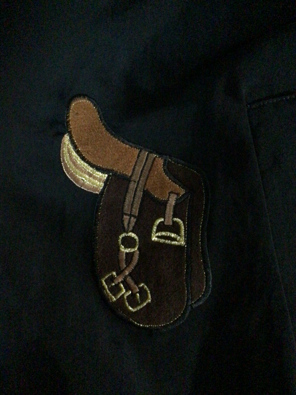 Women’s Jacket Black Patch Work Soft Shell Mock N… - image 8