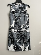 Dressbarn Womens Size 8 Dress Kangaroo Pocket Sleeveless Wear To Work Career