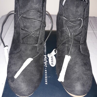 dr scholl's so comfy wedge bootie