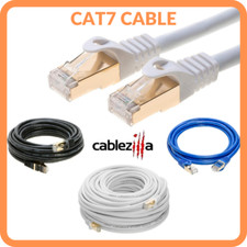 Cat7 S/FTP Ethernet Patch Cable High-Speed 600MHz Network Internet LAN Cable LOT