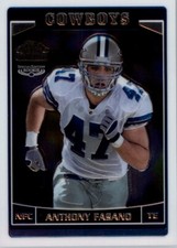 2006 Topps Chrome #249 Anthony Fasano RC Special Edition - Dallas Cowboys