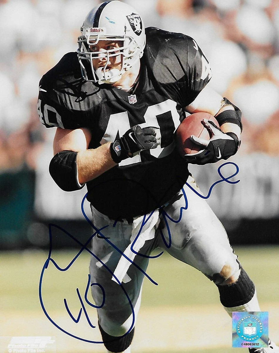 Jon Ritchie Oakland Raiders signed autographed, 8x10 Photo, COA will be included'' Jon Ritchie Oakland Raiders signed autographed, 8x10 Photo, COA will be included''
