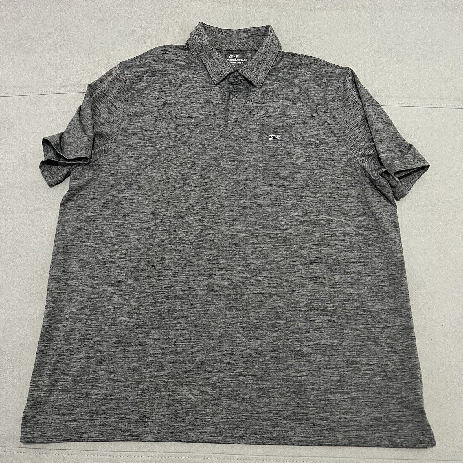Vineyard Vines Men Gray Active Performance Spande… - image 1