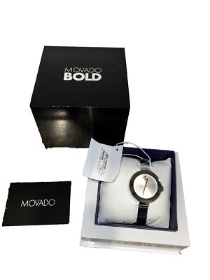 Brand New Movado Bold 3600194 34mm Silver Stainless Steel Case with Silver Movado Bold 3600194 34mm Silver Stainless Steel Case with  main image 2