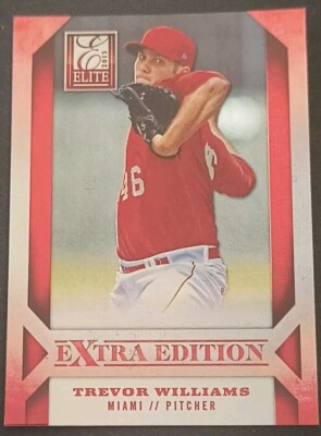 2013 Panini Elite Extra Edition #14 Trevor Williams Miami Marlins Prospect