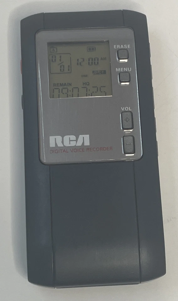 RCA Digital Voice Recorder RP5020A Handheld Portable Dictation Lecture - Image 3 of 4