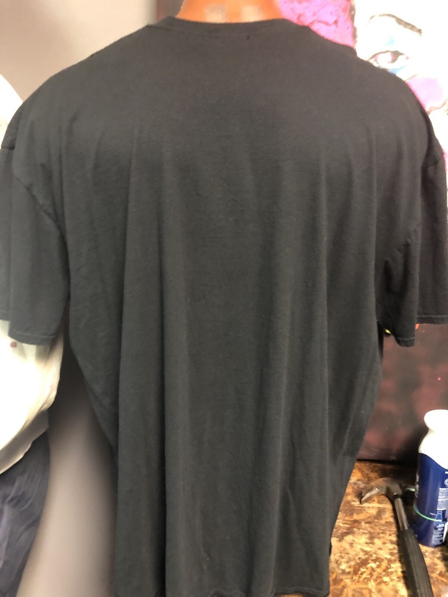 Man boohoo man XXXXL black T-shirt Zombie Scary Teddy Bear Man boohoo man XXXXL black T-shirt Zombie Scary Teddy Bear