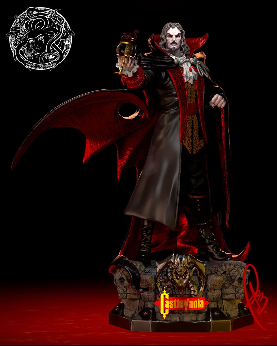 Castlevania Dracula Resin Figure / Statue various sizes | eBay