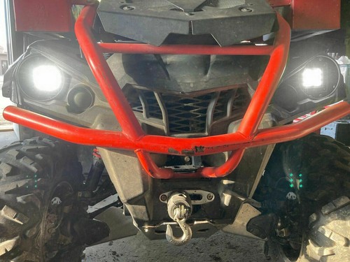 Fit Ford F150/F250/F350 Backup Rear Bumper Flush Mount 48W LED Light Pods+Wiring - Bild 4 von 12